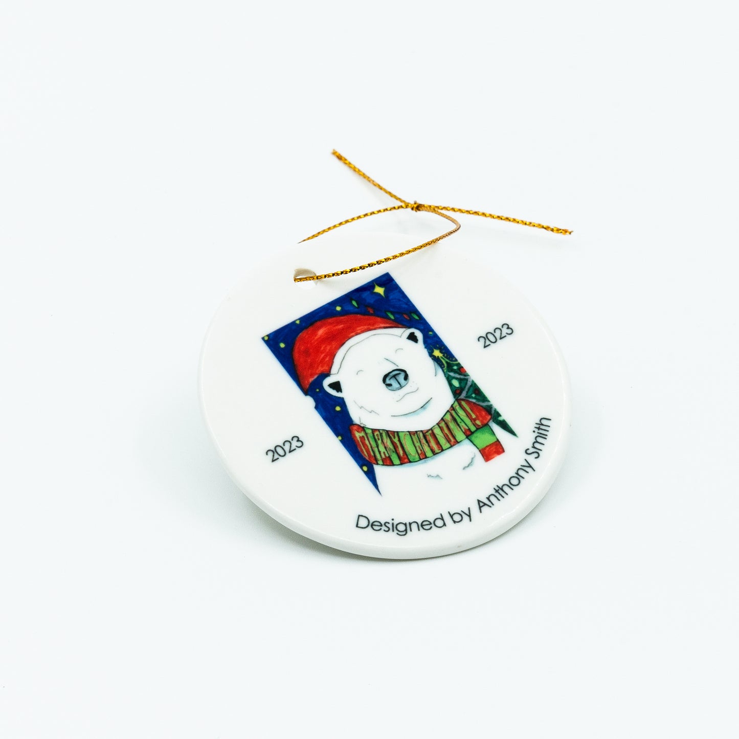 Ceramic Christmas Tree Decoration