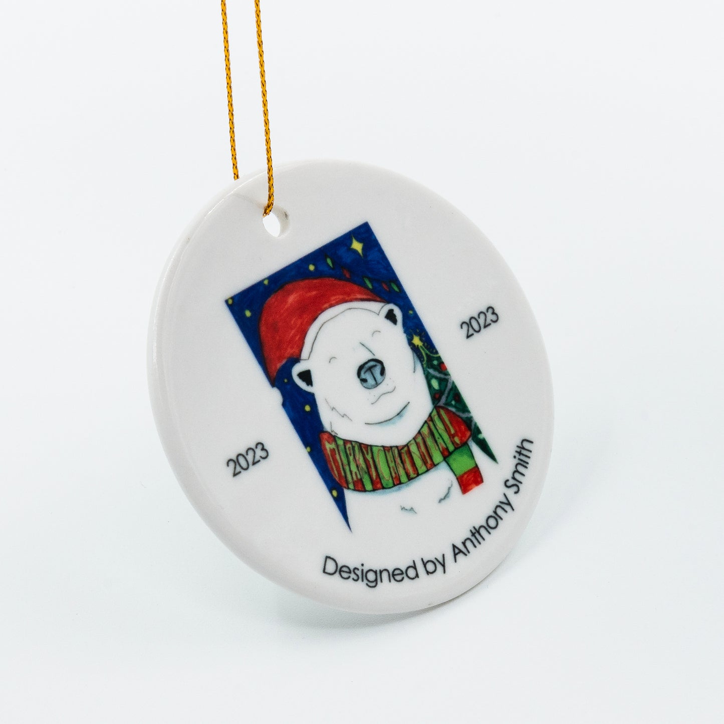 Ceramic Christmas Tree Decoration