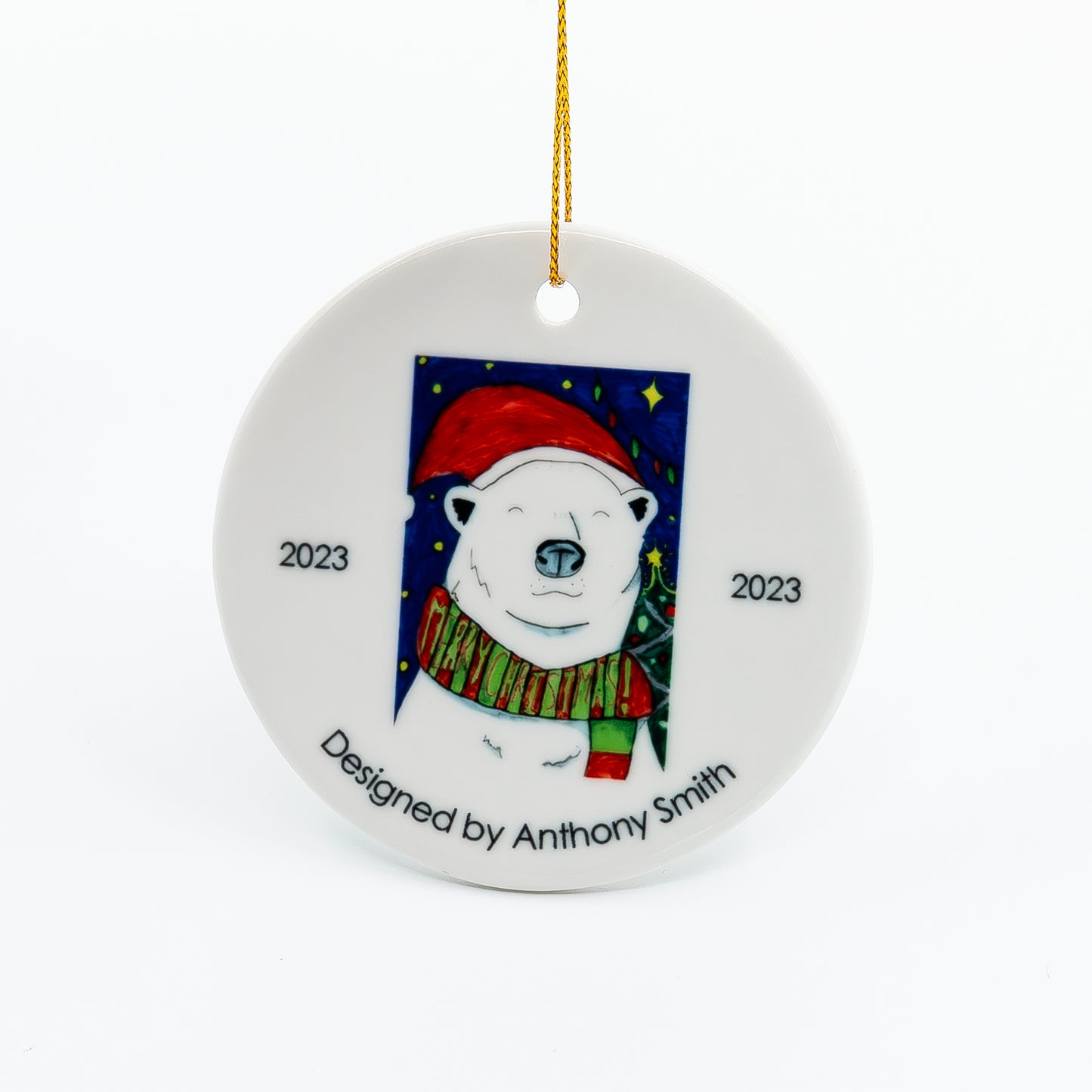 Ceramic Christmas Tree Decoration