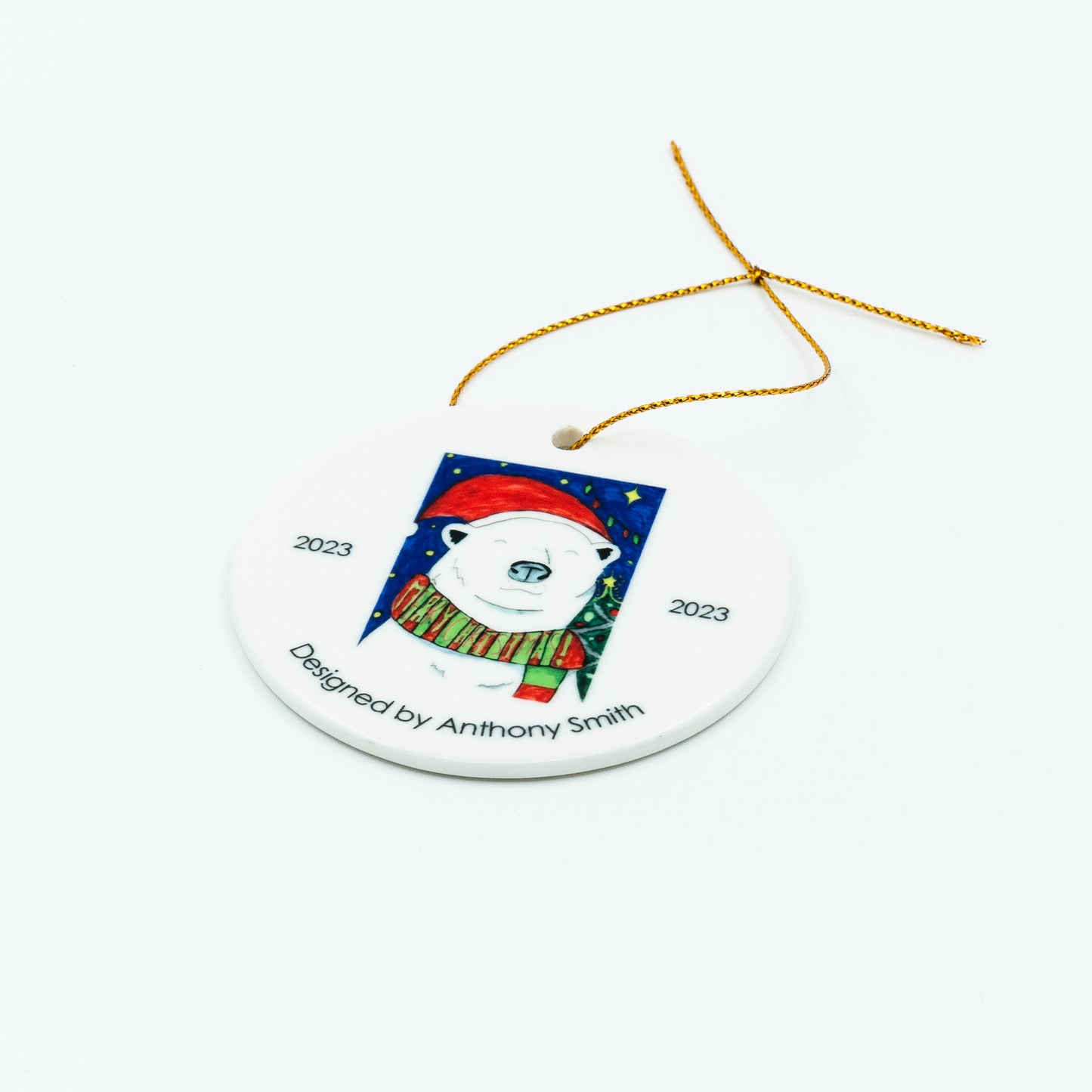 Ceramic Christmas Tree Decoration