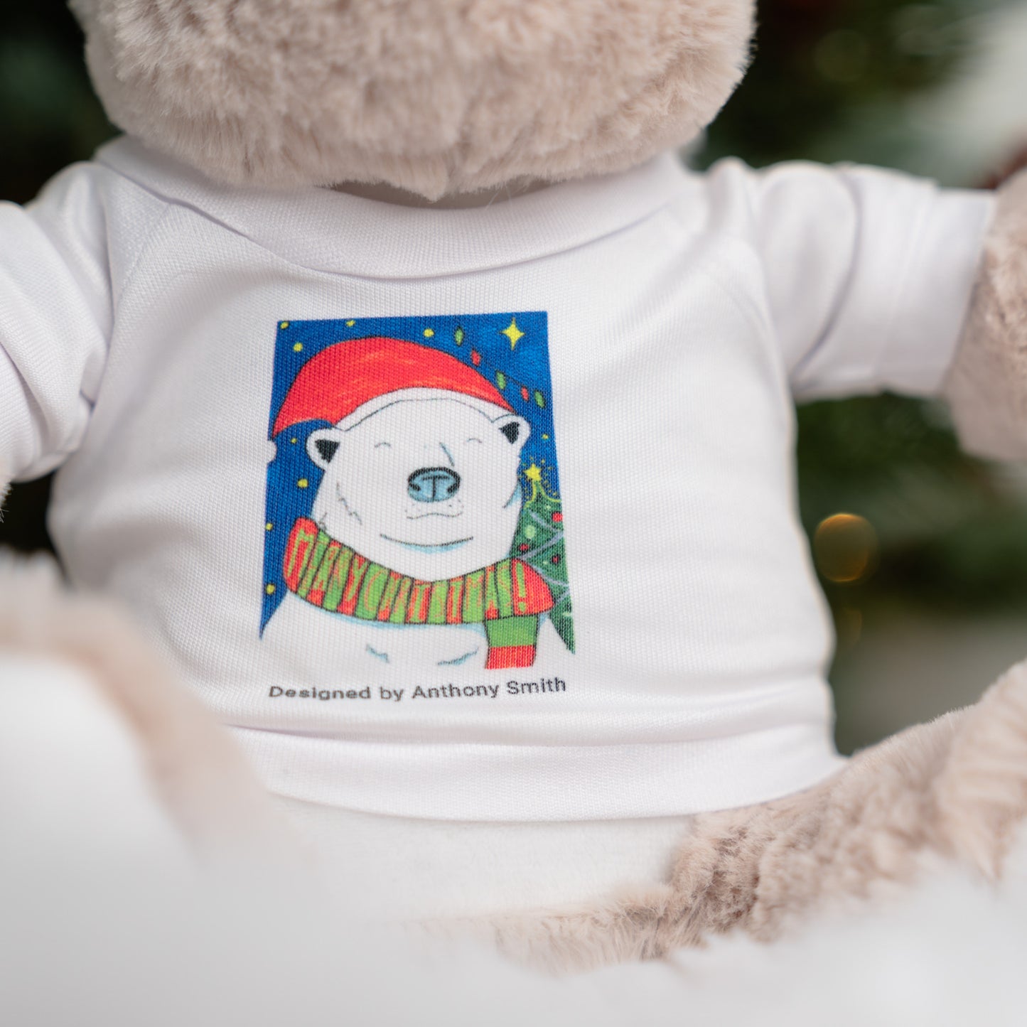 Ronnie the Reindeer | Soft Toy with Removable T-Shirt