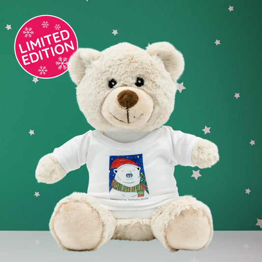 Eddie the Teddy | Soft Toy with Removable T-Shirt