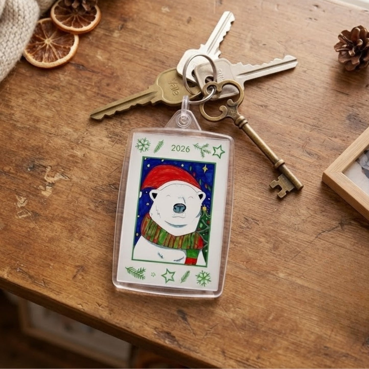 Acrylic Keyring | Portrait Design