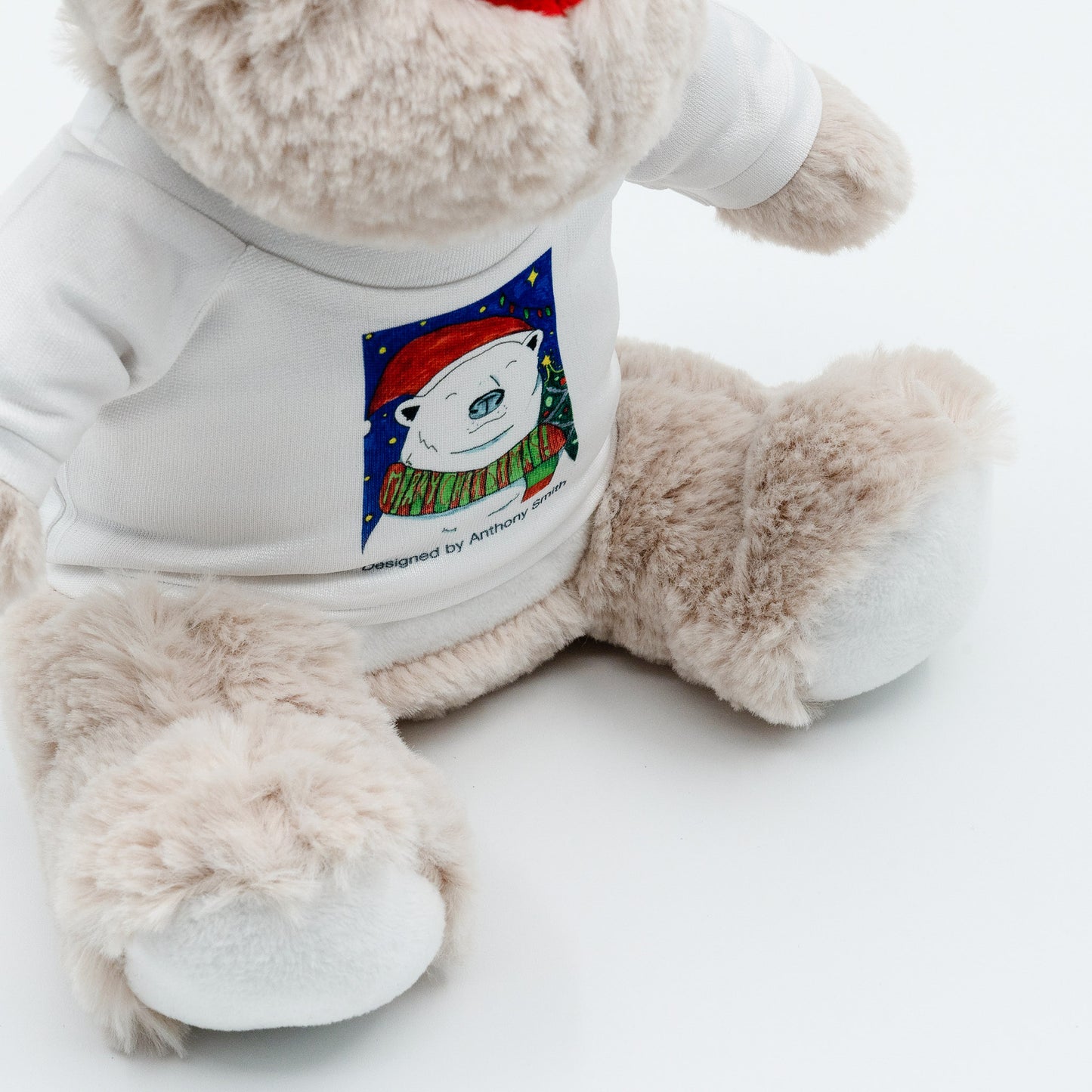 Ronnie the Reindeer - Soft Toy with Removable Printed T-Shirt