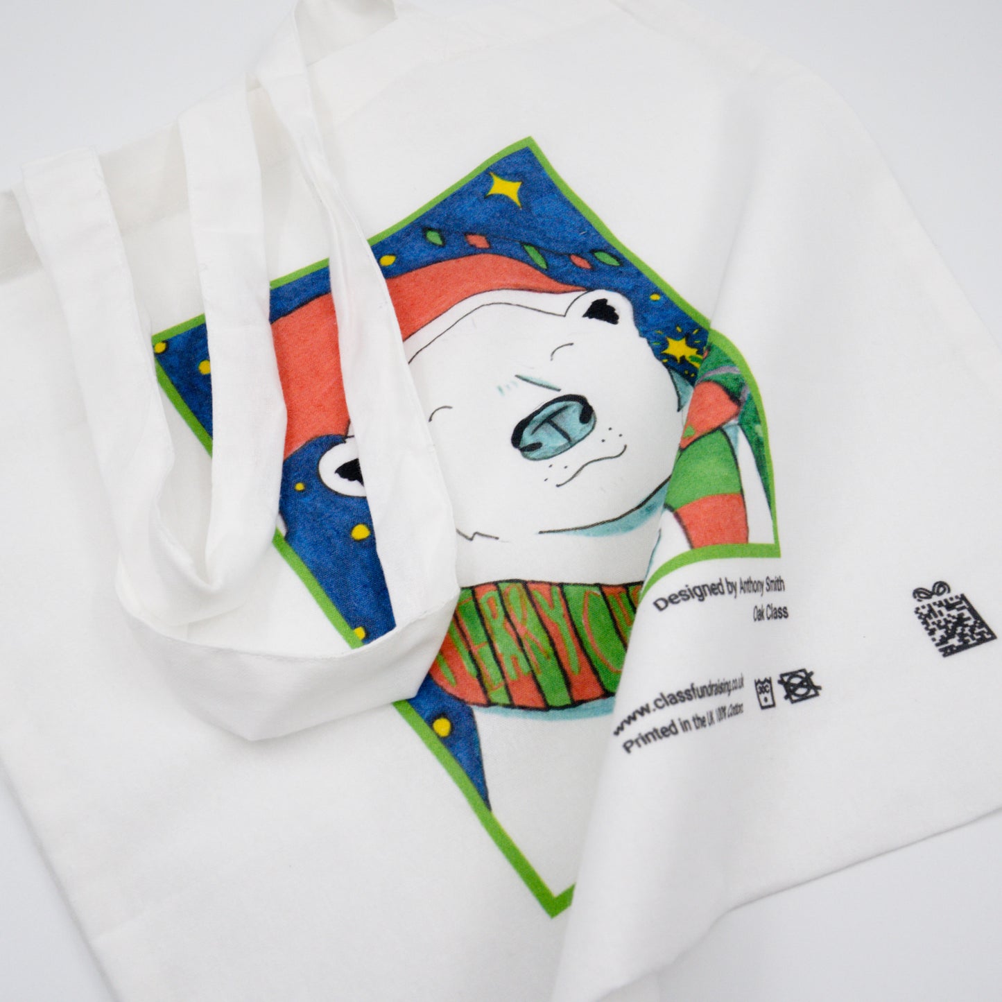 100% Cotton Eco Friendly Reusable Tote Bag
