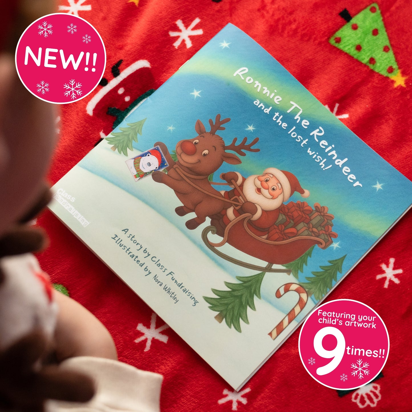 Ronnie the Reindeer and the Lost Wish | Personalised Christmas Story Book