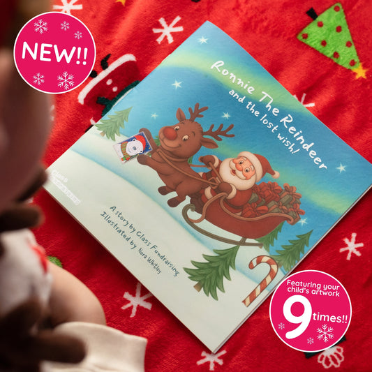 Ronnie the Reindeer and the Lost Wish | Personalised Christmas Story Book
