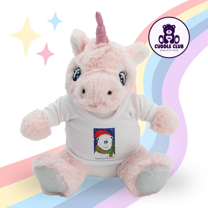 Luna the Unicorn | Soft Toy with Removable T-Shirt