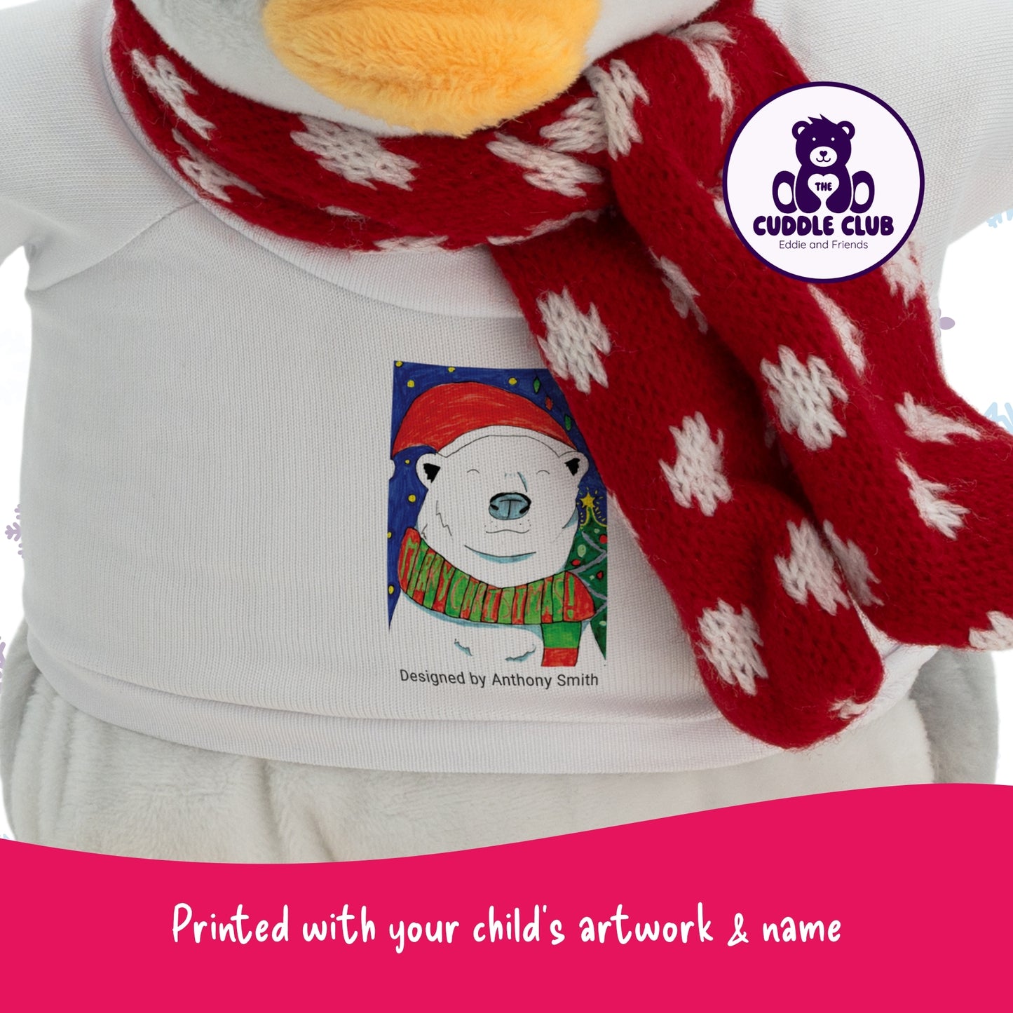 Penny the Penguin | Soft Toy with Removable T-Shirt