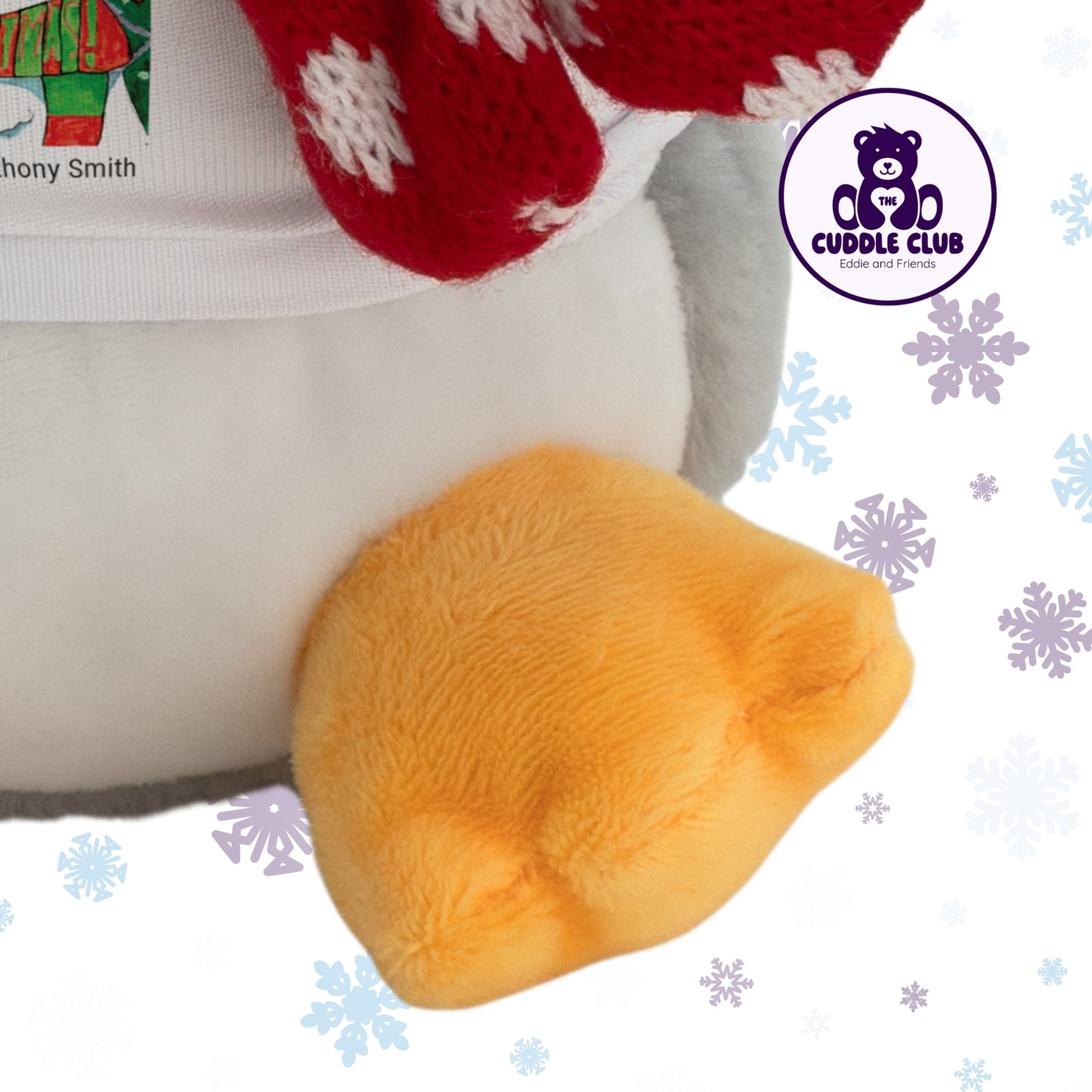 Penny the Penguin | Soft Toy with Removable T-Shirt