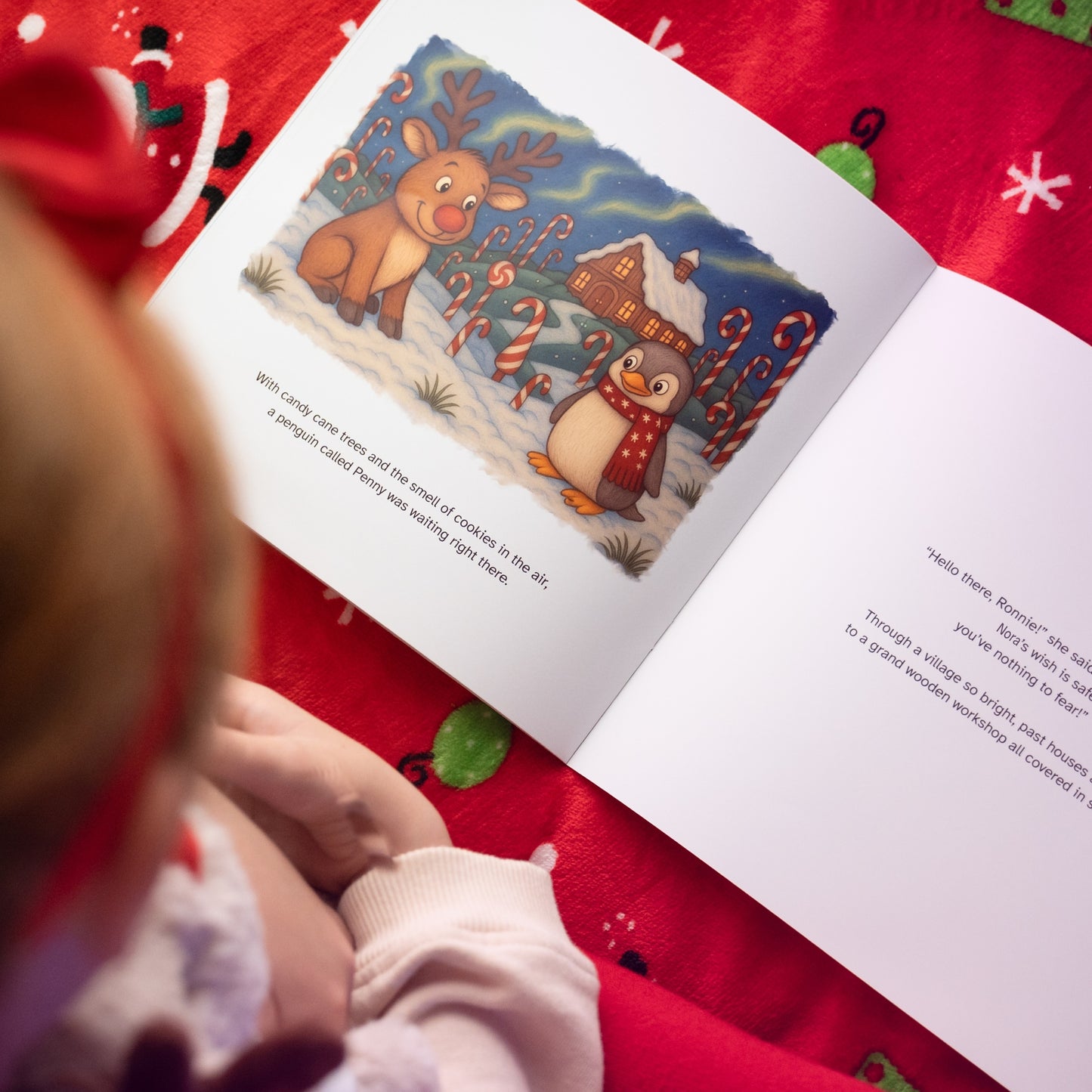 Ronnie the Reindeer and the Lost Wish | Personalised Christmas Story Book