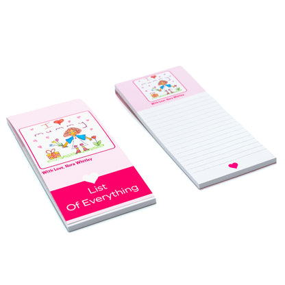 List of Everything - Shopping To Do List Notepad