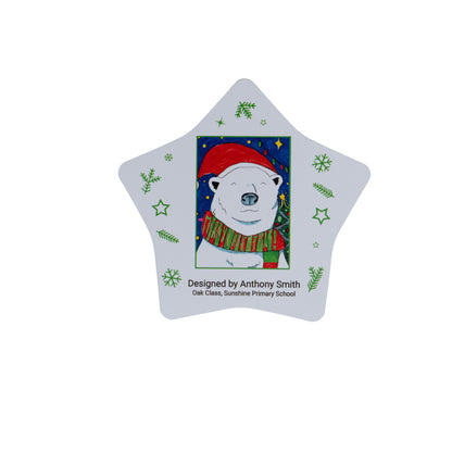 Flexible Fridge Magnet | Pack of Six | Christmas Shapes