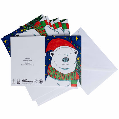 Personalised Christmas Greeting Cards | Pack of 12 A6 Cards