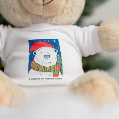 Eddie the Teddy | Soft Toy with Removable T-Shirt