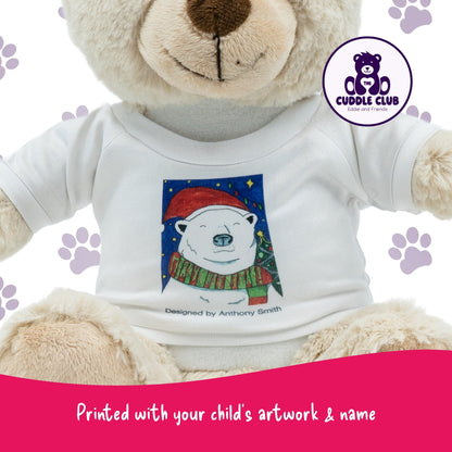 Eddie the Teddy | Soft Toy with Removable T-Shirt