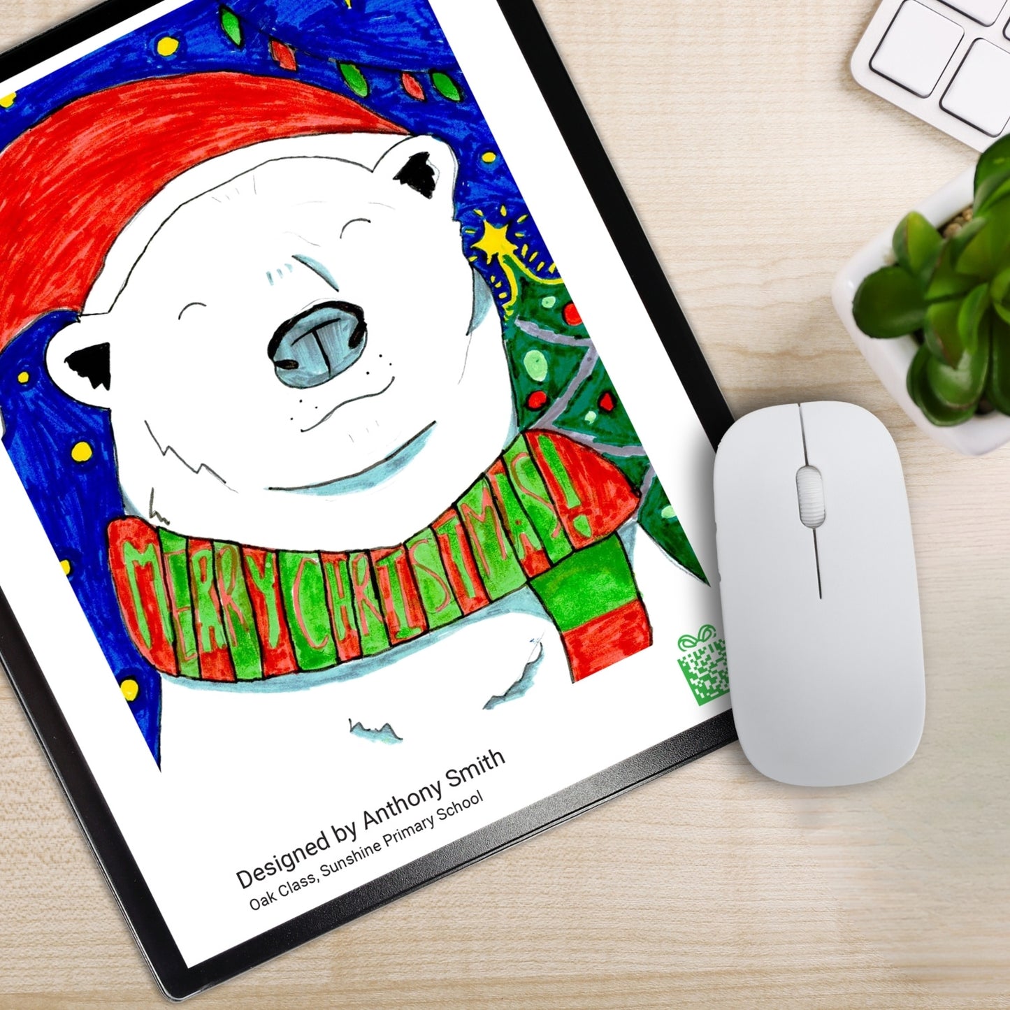 Desk Mousemat | Portrait Design