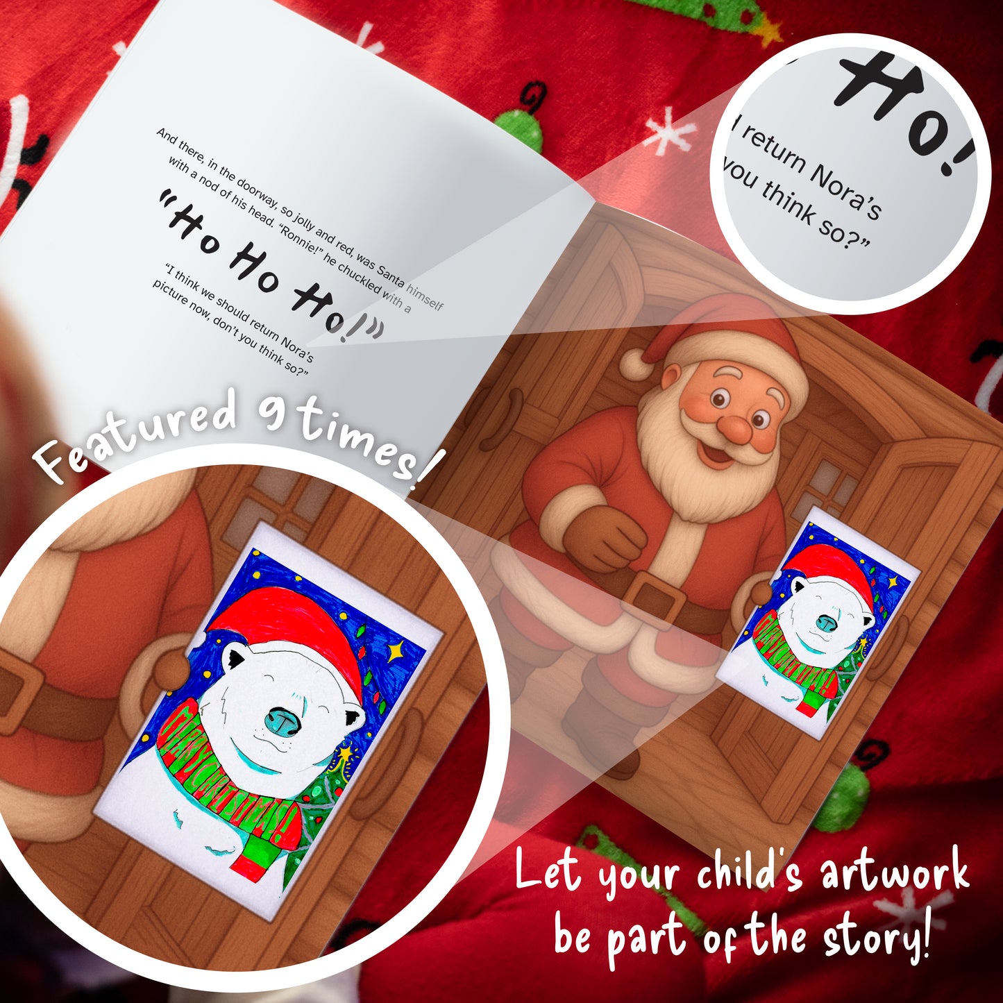 Ronnie the Reindeer and the Lost Wish | Personalised Christmas Story Book
