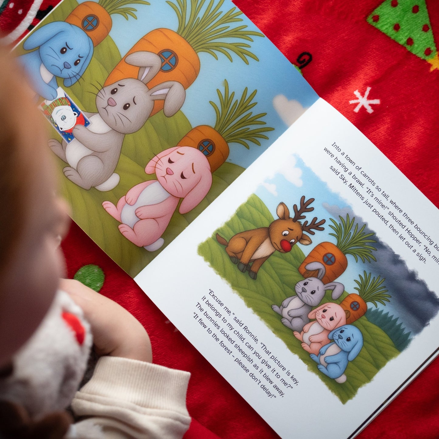 Ronnie the Reindeer and the Lost Wish | Personalised Christmas Story Book