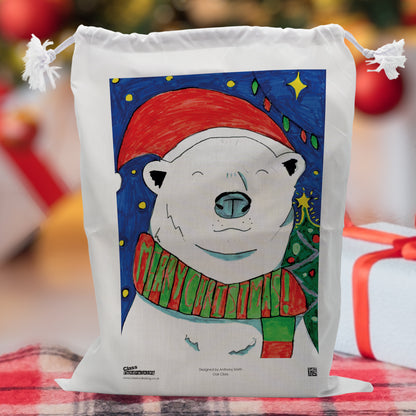 Santa Sack | Personalised Drawstring Gift Bag