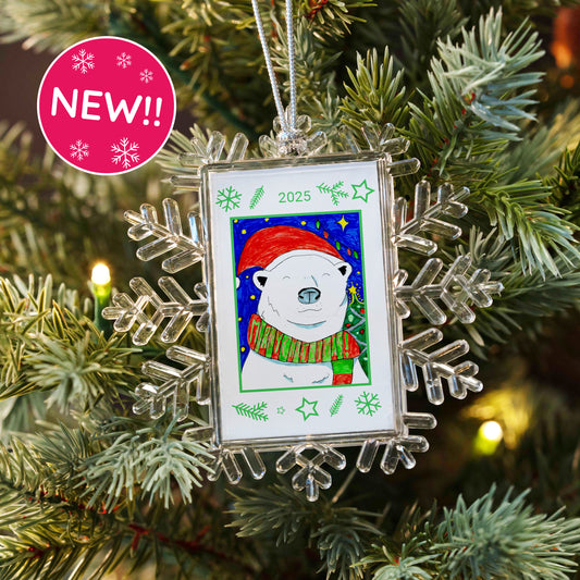 Snowflake Christmas Tree Decoration