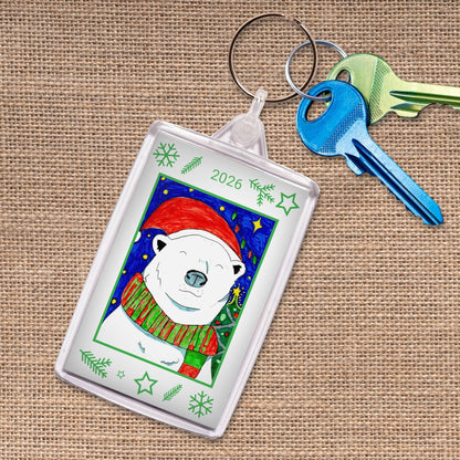 Acrylic Keyring | Portrait Design