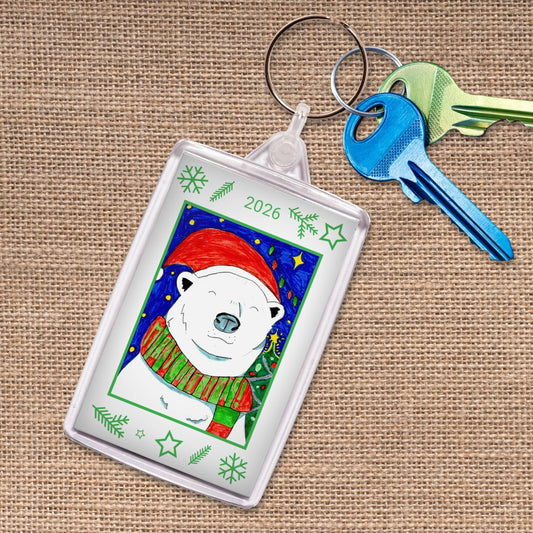 Acrylic Keyring | Portrait Design